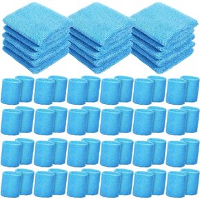 24 Pairs Wrist Sweatbands Sports Wristband Cotton Tennis Wrist Bands Athletic Wristband Anti Sprain Protective Sleeve for Men Women Football Basketball Running Working Out Gym