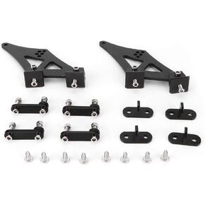 Spoiler Mount - Spoiler Legs 5" Universal Car CNC Aluminum Alloy Rear Wing Trunk Racing Tail Spoiler Legs Mount Brackets