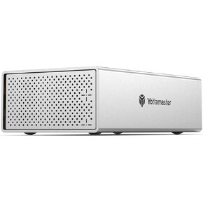 Yottamaster 2 Bay RAID Hard Drive Enclosure USB C, 10Gbps External Aluminum USB3.1 Gen2 RAID Enclosure for 2.5"/3.5" SATA HDD/SSD, Supports 2x16TB, RAID 0/1/SPAN, Up to 32TB [PS200RC3]
