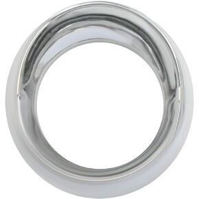 GG Grand General 68396 5-1/4 Inches Chrome Plastic Gauge Cover for Kenworth Speedometer