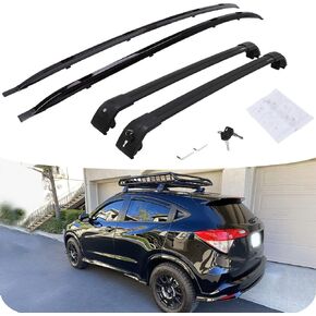 Roof Rails & Cross Bars fit for Honda HRV HR-V 2016 2017 2018 2019 2020 2021 2022 Crossbars Cargo Racks Rooftop Accessories 4PCS