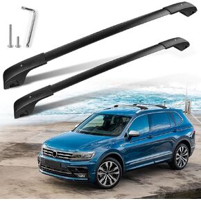 Roof Rack Cross Bars for 2023 2024 Honda CRV Cargo Carrier Crossbars Cargo Accessories Anti-Corrosion,Aluminum Black Matte with Side Rail, 1Pair.