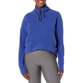 Sweaty Betty Women's Big Girls' Harmonise Luxe Fleece Sweatshirt/Hour Bl in Kuwait