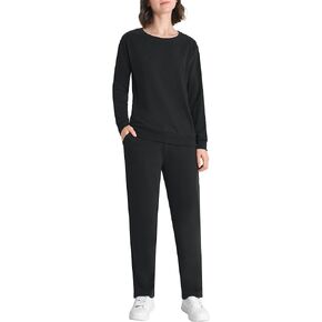 Weintee Women's Petite Sweatsuits 2 Piece Set Sweatpants and Sweatshirt Jogging Suits