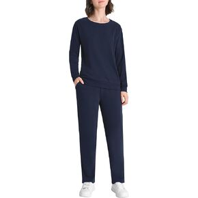 Weintee Women's Petite Sweatsuits 2 Piece Set Sweatpants and Sweatshirt Jogging Suits