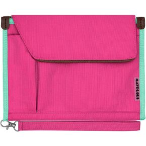 A5 Conference Folder Business Organiser Bag Notepad Carrying Case Document Case A5 Portfolio Organiser (Fresh Orange)