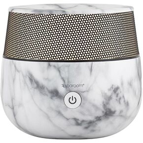 SpaRoom Mysto Aromatherapy Ultrasonic Misting Essential Oil Diffuser for Medium Rooms, 140 mL Water Capacity, Marble