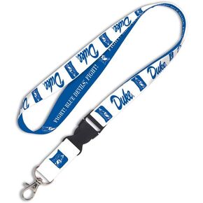 Duke Blue Devils WinCraft Blue White Snap Buckle NCAA Licensed Lanyard