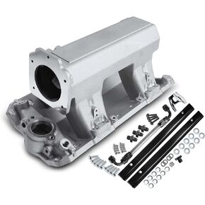 A-Premium Engine Aluminum EFI (90MM) Multi-Port Intake Manifold Compatible with Chevy V8 305 350 400 Small Block - fits Buick, Chevy, GMC, Olds., Checker, Pontiac & More - 1955-1986 - [1500-6500 RPM]