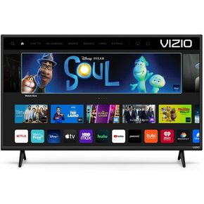 VIZIO 40-Inch Class D-Series Full HD LED 1080p Smart TV, Apple AirPlay 2 and Chromecast Built-in + Free Wall Mount (No Stands) D40f-J09 (Renewed) in Kuwait