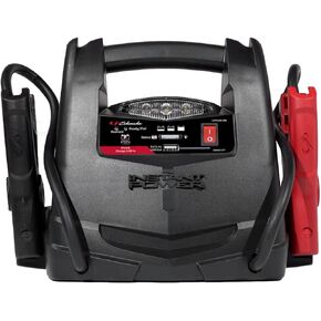SL1562 4-in-1 Lithium Portable Power Station and Jump Starter with 150-PSI Air Compressor and LED Light, 1200 Amps, 12 Volt, Black, 1 Unit