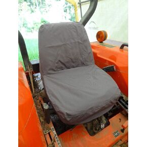Durafit Seat Covers, for Kubota B2320,B2620,B2920,B3200,B7410,B7510,B7610,B7800,BX1850,BX2350,BX24,BX25,M5640,L2501,L3240,L3940,L4240,L5040,L5240,L5740,BX2370,BX1880 in KU09-MC2 Orange Camo