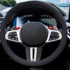 Car Steering Wheel Cover,Silicone Car Steering Wheel Protector,Universal Fit Automotive Steering Wheel Cover,Car Steering Wheel Protective Cover(Royal Blue,1PC)