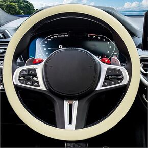Car Steering Wheel Cover,Silicone Car Steering Wheel Protector,Universal Fit Automotive Steering Wheel Cover,Car Steering Wheel Protective Cover(Royal Blue,1PC)