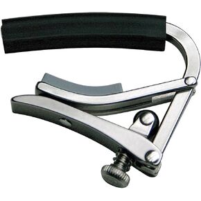 S4 Shubb Deluxe Series 7.25 Radius Neck Electric Guitar Capo - Stainless Steel