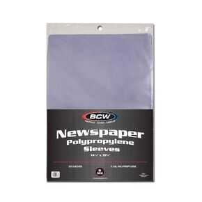 BCW 1-SSLV-NP-14X19 Newspaper Sleeves - 14X19