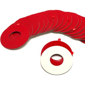 AutoLine Pro EVAP Gas Cap Adapter | Reusable Replacement Adhesive Discs 20 PCS | Industrial Multi-Use Grade