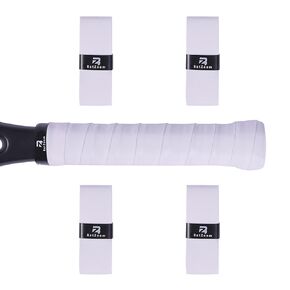 BatZoom Tennis Racket Grip Tape, Thin and Tacky Overgrips with Comfort, Anti-Slip and Absorb Sweat Wrap Tape for Handles(4, 10, or 40 Pack)