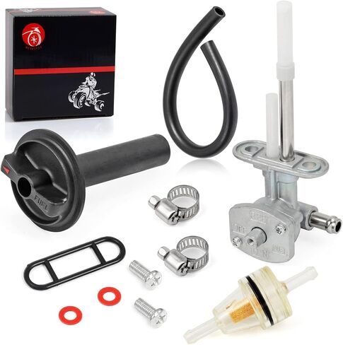 صمام الوقود بيتكوك والرافعة متوافق مع YAMAHA ATV Grizzly 350 660 YFM350 YFM660 2002-2014 Bruin 350 2004-2006 5KM-24500-10-00 1NS-F4524-00-00 خزان الديك in Saudi Arabia