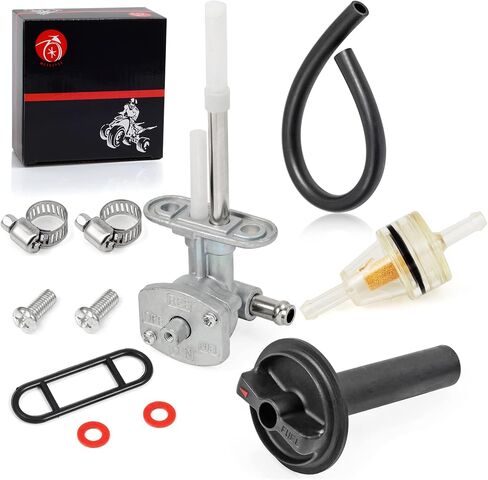 صمام الوقود بيتكوك والرافعة متوافق مع YAMAHA ATV Grizzly 350 660 YFM350 YFM660 2002-2014 Bruin 350 2004-2006 5KM-24500-10-00 1NS-F4524-00-00 خزان الديك in Saudi Arabia