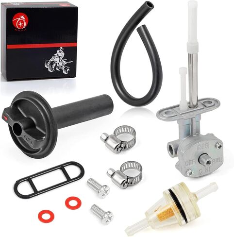 صمام الوقود بيتكوك والرافعة متوافق مع YAMAHA ATV Grizzly 350 660 YFM350 YFM660 2002-2014 Bruin 350 2004-2006 5KM-24500-10-00 1NS-F4524-00-00 خزان الديك in Saudi Arabia