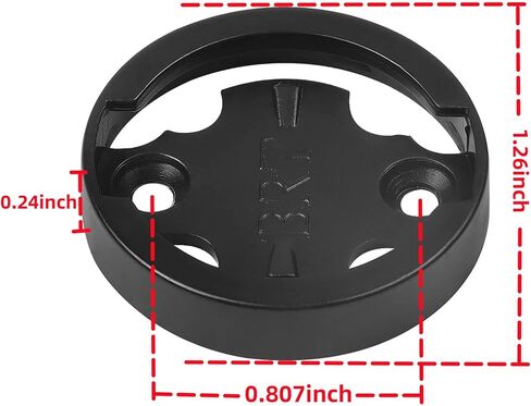 Bike Computer Mount For Garmin - 4 Pack Garmin Mount Insert Replacement Compatible With Out Front Garmin Bike Mounts, Garmin Cycling Computer Replacement Base, Cycling Combo Mount Road MTB Accessories in Saudi Arabia