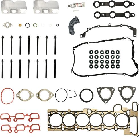 Head Gasket Set for 2001 2002 2003 2004 2005 2006 for BMW 325Ci 325i 325xi 330Ci 330i 330xi 525i 530i 2001-06 for BMW X3 X5 Z3 Z4 Head Gasket Kit 2.5L 3.0L L6 DOHC HS26245PT in Saudi Arabia