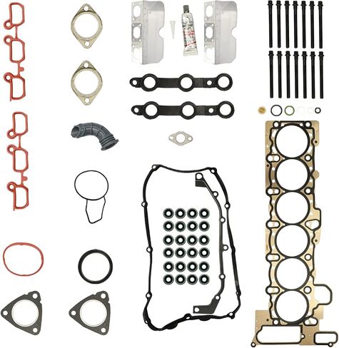 Head Gasket Set for 2001 2002 2003 2004 2005 2006 for BMW 325Ci 325i 325xi 330Ci 330i 330xi 525i 530i 2001-06 for BMW X3 X5 Z3 Z4 Head Gasket Kit 2.5L 3.0L L6 DOHC HS26245PT in Saudi Arabia