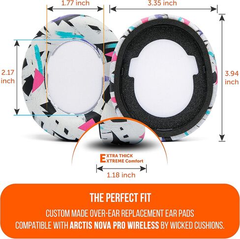WC PadZ Nova Pro Wireless - Earpads for Arctis Nova Pro Wireless in Kuwait