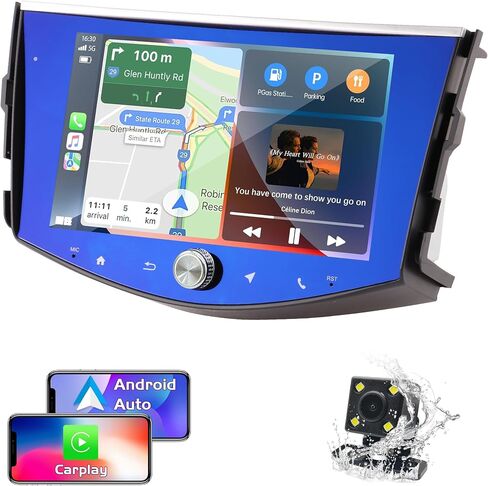 Android 13 Car Radio for Toyota RAV4 2006-2012 Blu-ray 8 inch Touchscreen Car GPS Navigation with Wireless Carplay & Android Auto (8-Octa Core 4GB RAM 64GB ROM) in Kuwait