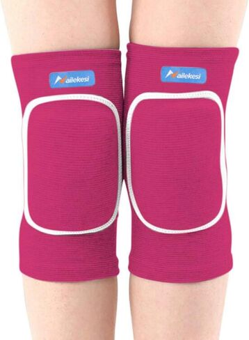 ZGMYC Kids Teens Padded Sponge Protective Knee Pads, Anti-Slip Knee Brace Knee Support for Football Volleyball Dance Skating Basketball Sports for Boys Girls in Saudi Arabia