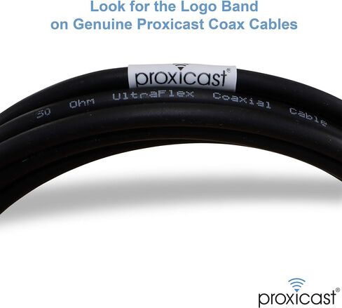 Proxicast 6 أقدام فائقة المرونة SMA ذكر - N ذكر كابل توصيل محوري منخفض الخسارة لأجهزة 5G/4G/LTE/Ham/ADS-B/GPS/RF وأجهزة الراديو والهوائيات (ليس للتلفزيون أو WiFi) - 50 أوم (ANT-141-020) -06) in Kuwait