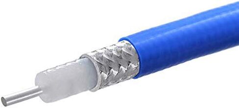 Eightwood RG402 .141 بوصة كابل محوري RF شبه مرن مع سترة FEP زرقاء 10 أقدام in Saudi Arabia