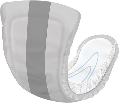 FitRight ActivEdge Male Incontinence Guards, Maximum Absorbency, 5.9 x 12.6 Inches, Bag of 52 in Saudi Arabia