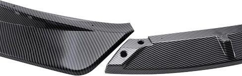 MotorFansClub 3pcs Front Bumper Lip Fit for Lexus IS250 IS350 200T F-Sport Style 2014 2015 2016 Trim Protection Front Chin Splitter Spoiler, Carbon Fiber Style in Saudi Arabia