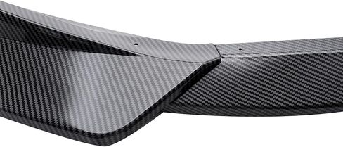 MotorFansClub 3pcs Front Bumper Lip Fit for Lexus IS250 IS350 200T F-Sport Style 2014 2015 2016 Trim Protection Front Chin Splitter Spoiler, Carbon Fiber Style in Saudi Arabia