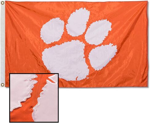 علم نمور كليمسون مطرز ومخيط من النايلون in Kuwait