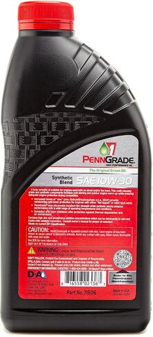 71506, Synthetic Blend High Performance Oil SAE 10W-30, 1 Quart in Saudi Arabia