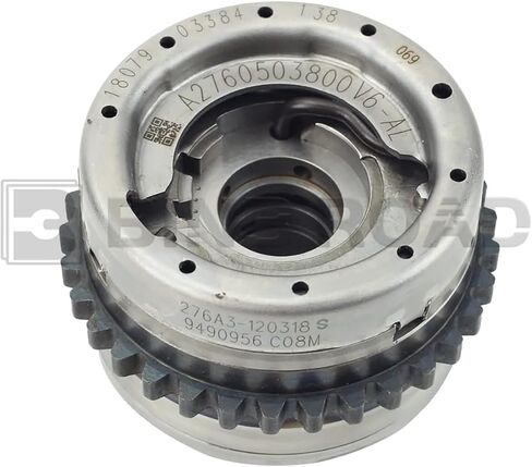 Camshaft Adjuster VVT Sprockets 2760503800 Compatible with Mercedes Benz W222 W166 M276 C43 C350 E350 E400 GLC43 GLE350 CLS400 SLK350 SL400 - Left in Saudi Arabia
