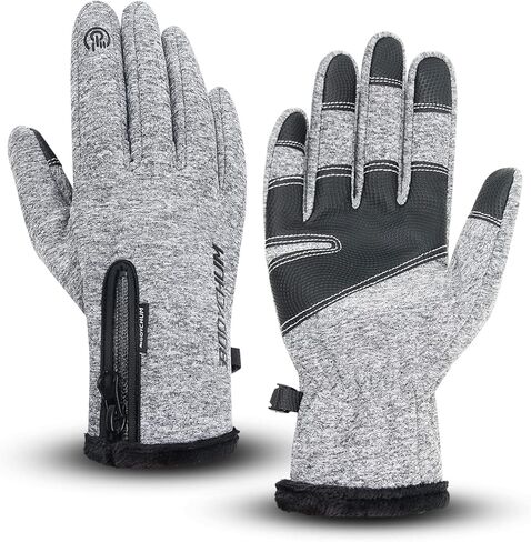قفازات شتوية للرجال والنساء، قفازات تزلج مقاومة للماء مع شاشة لمس بأطراف الأصابع للأنشطة الخارجية أثناء التزلج على الجليد وركوب الدراجات in Kuwait
