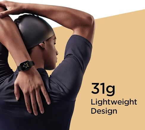 ساعة Amazfit Bip U Pro الذكية مع Alexa مدمجة للرجال والنساء، جهاز تتبع اللياقة البدنية GPS مع أكثر من 60 وضعًا رياضيًا، مراقب النوم لمعدل ضربات القلب بالأكسجين في الدم، مقاومة للماء 5 ATM، لهاتف iPhone Android (أسود) in Kuwait