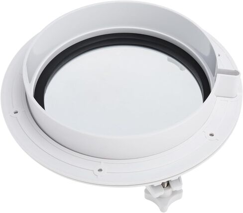 NovelBee قارب يخت فتحة مستديرة Portlight Porthole، 10in Hatch Porthole بديل نافذة منفذ فتحة لمركب بحري يخت RV in Kuwait
