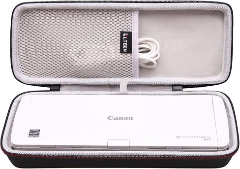 حافظة صلبة LTGEM EVA لماسح المستندات الضوئي المحمول Canon imageFORMULA R10 - حقيبة تخزين واقية للحمل in Saudi Arabia