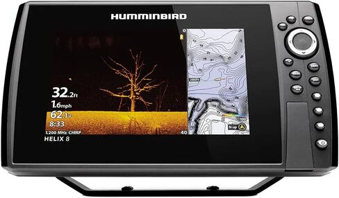 Humminbird 411340-1CHO Helix 8 Chirp MEGA DI GPS G4N CHO (رأس التحكم فقط) صياد السمك in Saudi Arabia