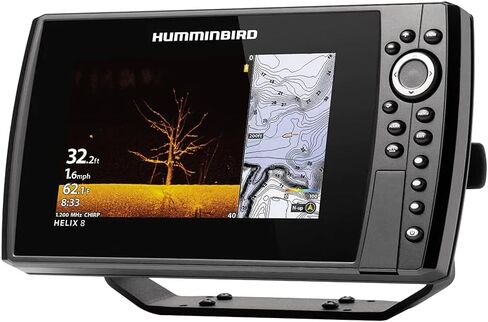 Humminbird 411340-1CHO Helix 8 Chirp MEGA DI GPS G4N CHO (رأس التحكم فقط) صياد السمك in Saudi Arabia
