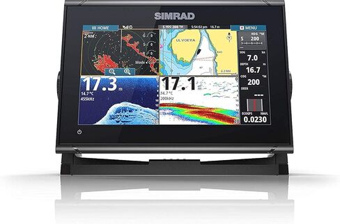 Simrad Go-9 XSE Active Imaging 3-N-1 C-Map Pro، أسود (متجدد) in Kuwait