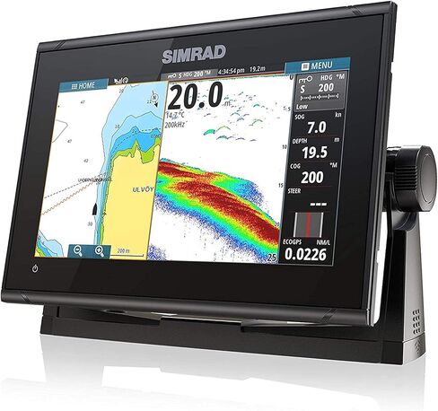 Simrad Go-9 XSE Active Imaging 3-N-1 C-Map Pro، أسود (متجدد) in Saudi Arabia