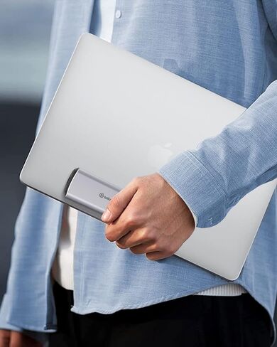 حاوية USBC بسرعة 40 جيجابت في الثانية لـ NVMe M.2 SSD، وواجهة UC4M2 USB من النوع C بسرعة 40 جيجابت في الثانية متوافقة مع Thunderbolt 4/3 USB4.0/3.1/3.0، حاوية محرك أقراص صلبة خارجي من الألومنيوم خالية من الأدوات (دعم 8 تيرابايت) in Kuwait