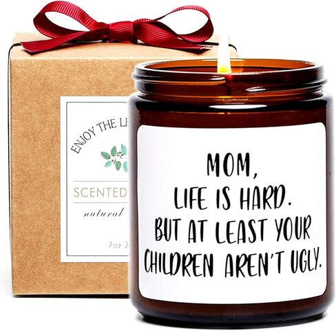 Mothers Day Gifts for Mom from Daughter Son, Mother's Day Gifts Candle, Christmas Gift Mom Candle, Birthday Gifts for Mom from Daughter Son,Candle Gifts for Women in Kuwait