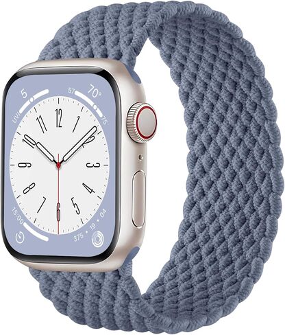 Zedoli Braided Solo Loop Bands for Apple Watch Band 38mm 40mm 41mm 42mm 44mm 45mm 46mm 49mm Women Men, Stretchy Nylon Sport Elastic Wristband Strap for iWatch Series 11 10 9 8 7 6 5 4 3 2 1 SE Ultra in Kuwait